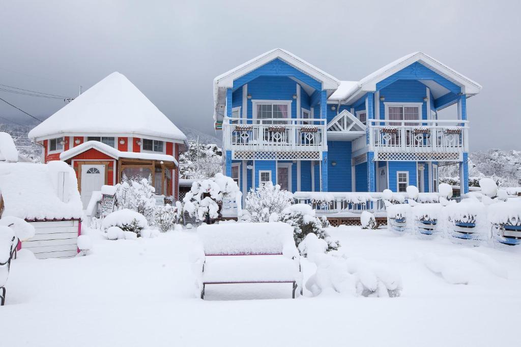 Polaris Tourist Pension Gyeongju Bagian luar foto
