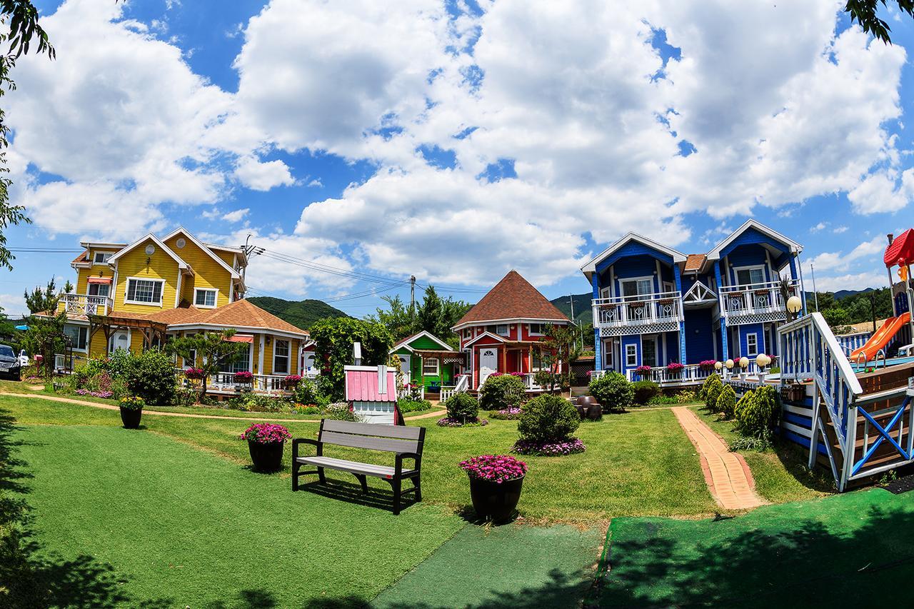 Polaris Tourist Pension Gyeongju Bagian luar foto