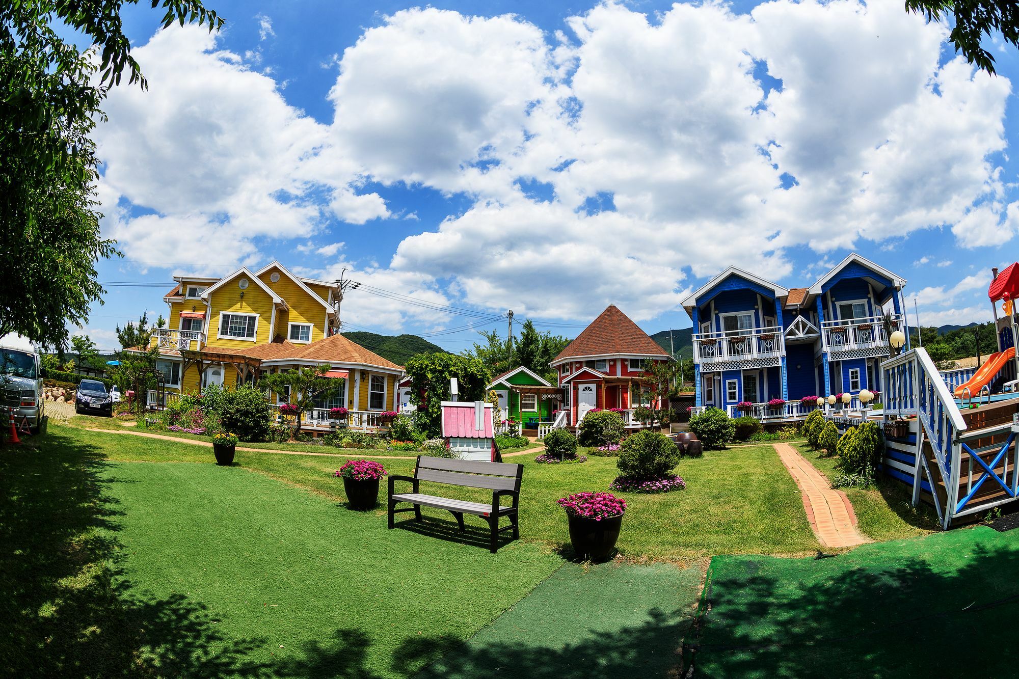 Polaris Tourist Pension Gyeongju Bagian luar foto